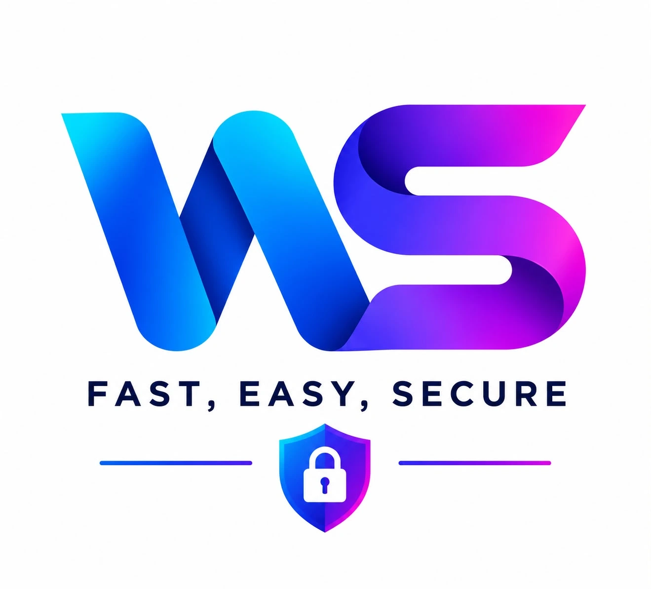 WS Fast Easy Secure logo